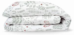 Bavlněný povlak na přikrývku - Herbář zelený Zapínání: knoflík, Velikost přikrývky: 140x240