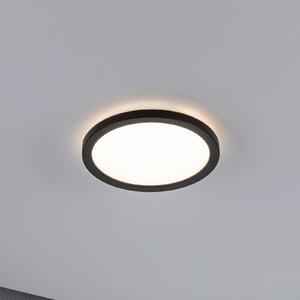 Paulmann Atria Shine Panel on/off černý 830 Ø19cm
