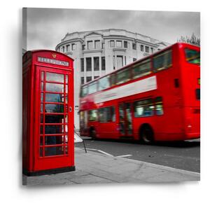 Sablio Obraz Londýn 2 - 50x50 cm