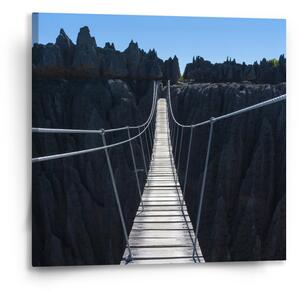 Sablio Obraz Visutý most - 50x50 cm