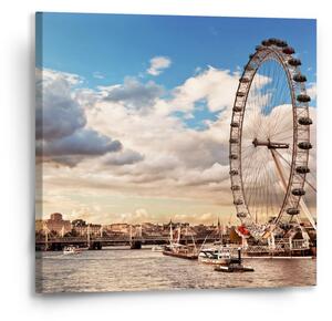 Sablio Obraz London eye - 50x50 cm