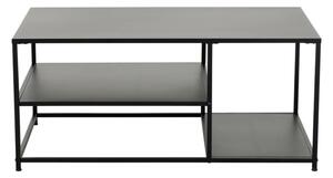 Massive home | Konferenční stolek DURA STEEL II 100 CM černý kov