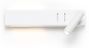 RED - DESIGN RENDL RENDL ODEON LED bodové světlo, k posteli bílá R14523