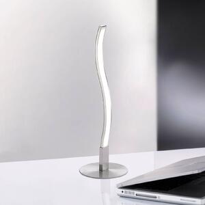 Stolní lampa LED Wave 3 000K 30cm ocelová