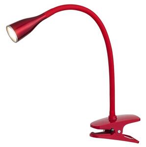 Rabalux 4198 Jeff LED Moderní stolní lampička | Teplá bílá | 45W | Červená - r-4198