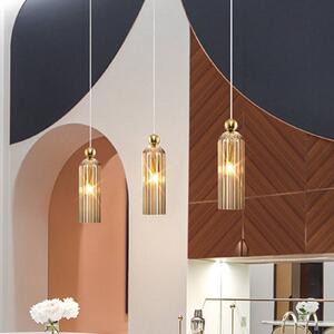 Maytoni Antic závěsné světlo, stínidlo, koňaková, stmívatelný, Mosaz / zlato, Obývací pokoj / jídelna, Sklo, Moderní