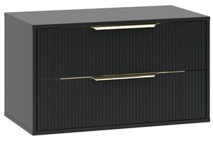 Koupelnová skříňka pod deskové umyvadlo AVI 80 černá