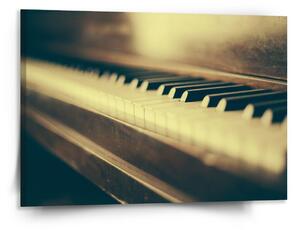 Sablio Obraz Klávesy klavíru - 150x110 cm