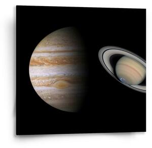 Sablio Obraz Planety a slunce - 50x50 cm