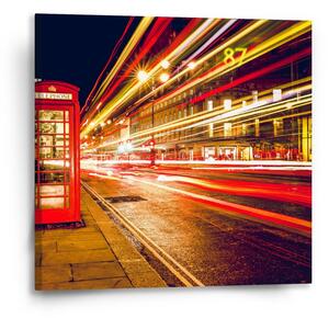 Sablio Obraz Noční Londýn - 50x50 cm