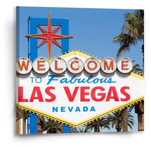 Sablio Obraz Welcome to Las Vegas - 50x50 cm