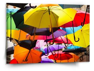 Sablio Obraz Deštníky - 150x110 cm