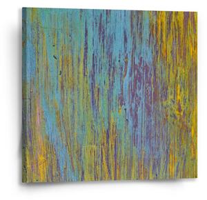 Sablio Obraz Dřevěná abstrakce - 50x50 cm