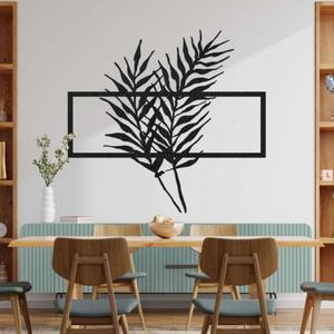 Dřevěná dekorace Tropické listy - Moderní botanický design | SENTOP HDF0303