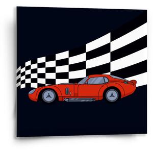Sablio Obraz Závodní auto - 50x50 cm