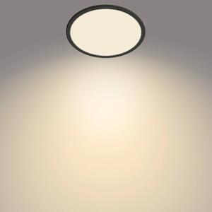 Philips SuperSlim LED IP44 2 700K Ø 24,5 cm černá
