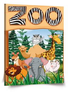 Sablio Obraz Zoo - 60x40 cm