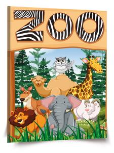 Sablio Obraz Zoo - 110x50 cm
