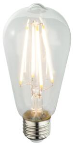 LED žárovka filament 11399 E27, 7W, teplá bílá, čirá