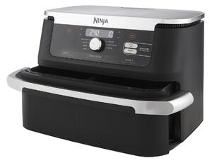 Ninja AF500EU fritovací hrnec Dvojitý 10,4 l Samostatné 2470 W Horkovzdušná fritéza Černá, Nerezová ocel