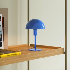 Stolní lampa Ellen mini z kovu, modrá