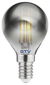 LED žárovka filament G45FPE4 E14, 4W, teplá bílá