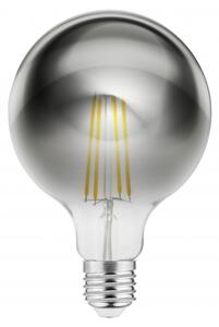 LED žárovka filament G95FP8 E27, 8W, teplá bílá