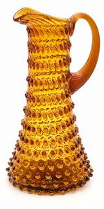 Floriánova huť Džbán Hobnail - Ananas - amber 1,5l