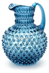 Floriánova huť Džbán Hobnail - Ananas - modrý kouř 2l