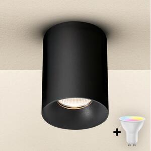 Brilagi - LED RGBW Stmív. bodové svítidlo TRINE 1xGU10/4,8W/230V černá