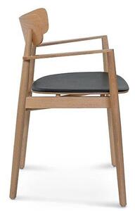 Židle Fameg Nopp s područkami B-1803 s tvrdým sedákem standard