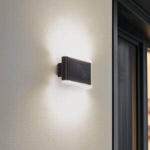 Lindby Smart LED venkovní nástěnné svítidlo Elvi, CCT, RGB, Tuya, IP54