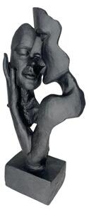 Stolní dekorace 29x9x17 cm pryskyřice/černá