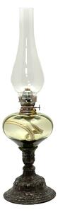 Floriánova huť Petrolejová lampa Krasomíra - lesní zelená