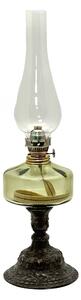 Floriánova huť Petrolejová lampa Ludmila - lesní zelená
