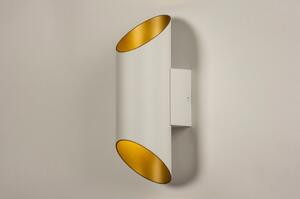 Nástěnné designové svítidlo Giardanno White and Gold (LMD)