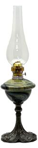 Floriánova huť Lampa petrolejová Judita - duhová