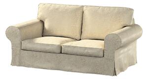 Potah na pohovku IKEA Ektorp 2-místná rozkládací NOVÝ MODEL 2012 barva béžová látka lesklé, pletený vzor, vzorované