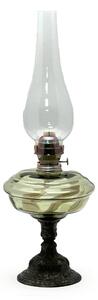 Floriánova huť Petrolejová lampa Bohumila - lesní zelená