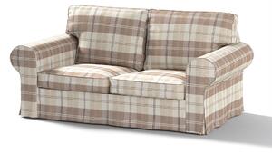 Potah na pohovku IKEA Ektorp 2-místná rozkládací NOVÝ MODEL 2012 barva béžová látka pletený vzor, vzorované
