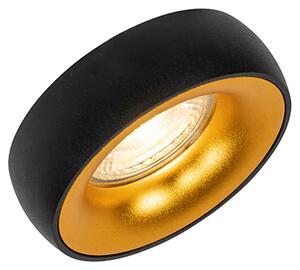 Designová vestavěná sportovní černá se zlatým interiérem - Mooning
