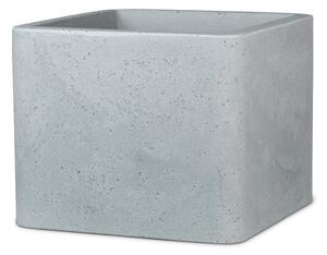 Scheurich Květináč Cube (Stony Grey, Ø 40 cm) (100349931004)