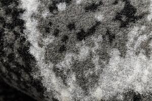Weltom Kusový koberec BCF Morad MRAMOR Abstraktní antracitový černý Rozměr: 200x300 cm