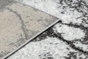 Weltom Kusový koberec BCF Morad MRAMOR Abstraktní šedý Rozměr: 120x170 cm