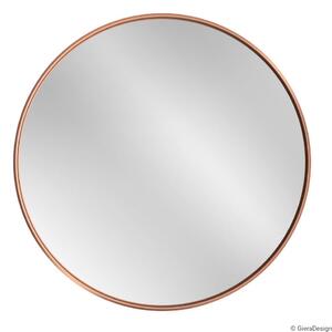 GieraDesign Zrcadlo Scandi Slim Copper Rozměr: Ø 110 cm