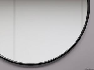GieraDesign Zrcadlo Scandi Slim Black Rozměr: Ø 50 cm