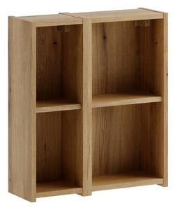 Comad Závěsný koupelnový regál UNI Noce 50 cm dub coast evoke
