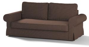 Potah na pohovku IKEA Backabro, 3-místná, rozkládací barva hnědá látka pletený vzor