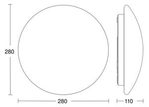 Steinel 056063 - LED Venkovní svítidlo se senzorem RS PRO LED/9,5W/230V IP54