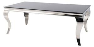 Konferenční stolek PRANCI černá/chrom